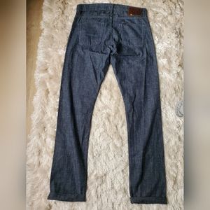 Agave Men's Gray Pants Size 33 X 45L Classic Straight Leg Jean Classic Tapered